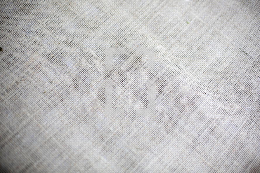 Linen cloth.