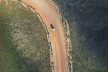 dirt road in Honduras 