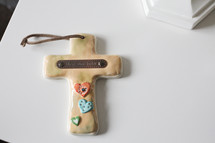 A cross for a baby. Bless this baby.