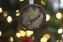 Jesus ornament 