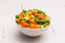 bowl of mixed veggies 