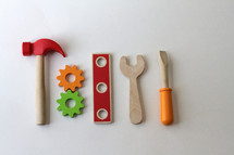 wooden toy tools 