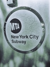 New York City Subway sign 