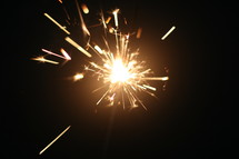 sparking sparkler