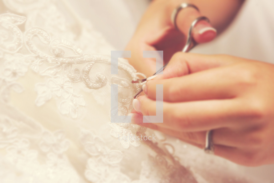 Sewing Wedding Dress