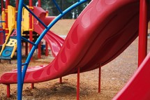 slide on a playground 