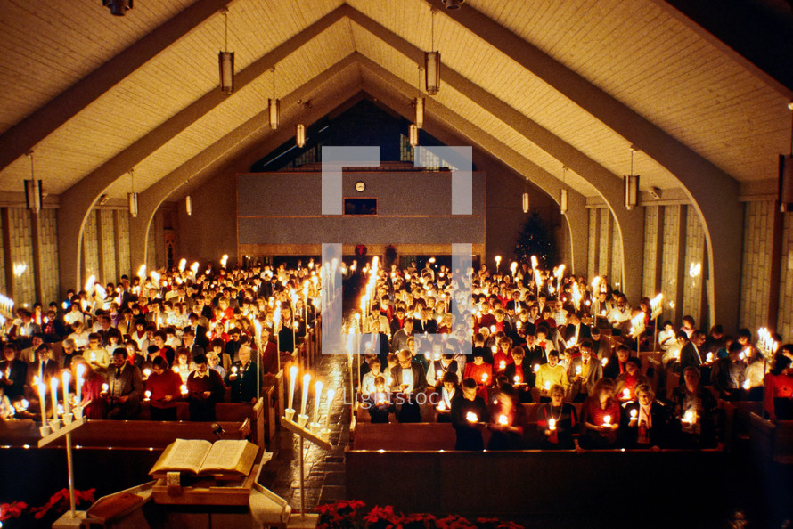 Candlelight Church Service 