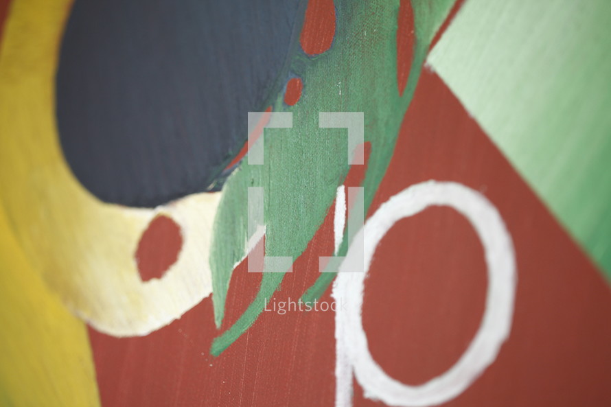green, blue, red, yellow, abstract, painting, paint, canvas, art, artwork 
