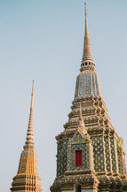 temple tower in Thailand 