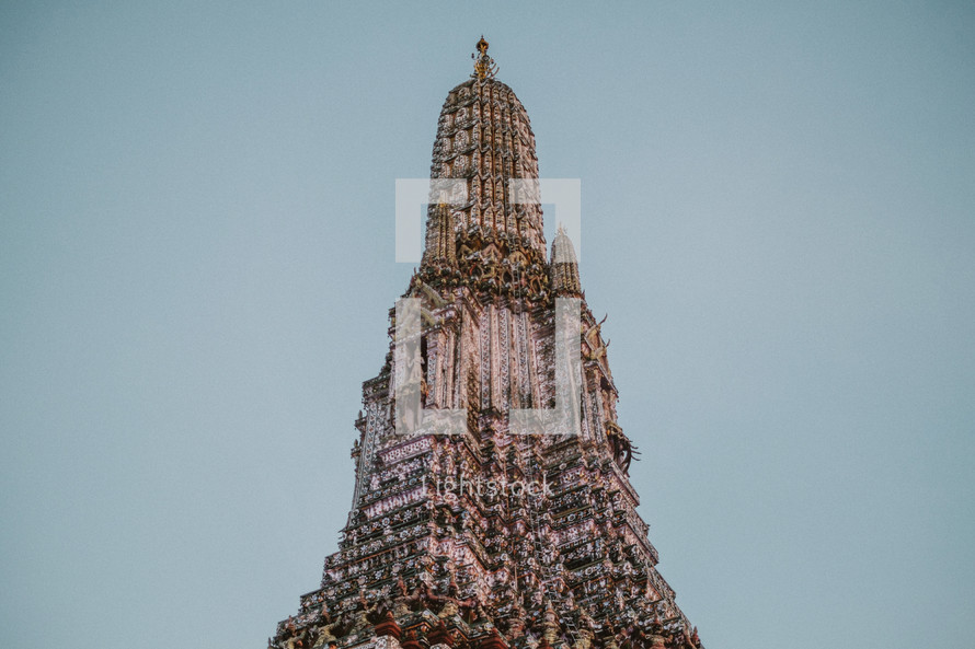 temple tower in Thailand 