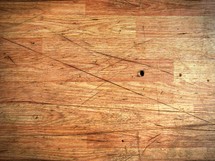 scratches on a wood floor 