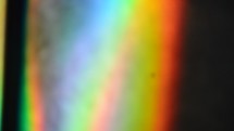 rainbow colors moving in waves. 
spectrum, color spectrum, rainbow, refraction, color, colors, move, moving, wave, waves, prism, range of colours, light, sun, sunshine, refractor, prismatic, prismatic color, prismatic colors, spectral color, spectral colors, diffract, diffraction, diffracting, refract, refracting, plate, sheet, metal, waving, sunbeam, sunray, shaft of sunlight, undulation, undulate, undulating, multicolored, bright, luminous, glowing, vibrant, shiny, shining, shine, quick, vibrant, vivid, vital, happy, cheerful, jolly, abstract, abstraction, abstractly, background, immaterial, non-objective, non-representational, blur, yellow, orange, red, purple, blue, turquoise, cyan, pink