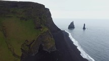 Black Sand Beach In Iceland