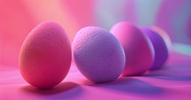 Happy Easter greeting background with Easter eggs. Colorful easter eggs background