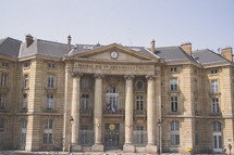 historic building off a Paris street 