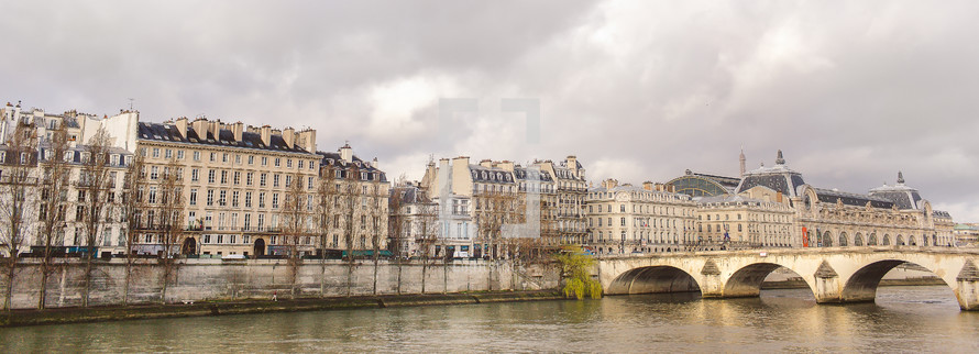 bridge over a river in Paris