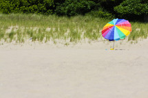 umbrella on a beach 