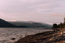 Scottish Highlands at Loch Linnhe