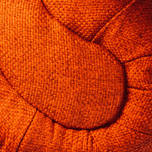 orange fabric background 