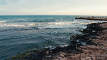 Pristine coasts of the Mediterranean sea
