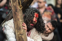 bloody face of Christ 