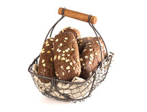 basket of bread 