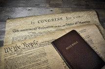 Constitution and Bible 