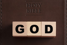 Holy Bible and word God 