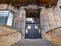 The Glasgow School of Art designed in 1896 by Scottish architect Charles Rennie Mackintosh, Glasgow, Scotland
