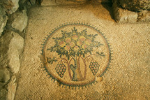 Tree of Life mosaic in Madaba, Jordan
