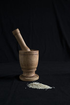 grains to make flour 