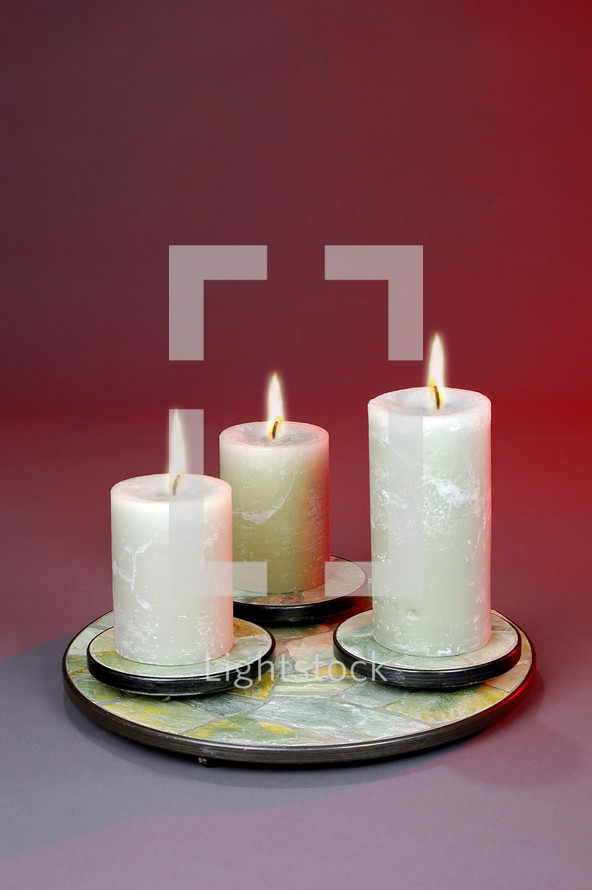three candles 