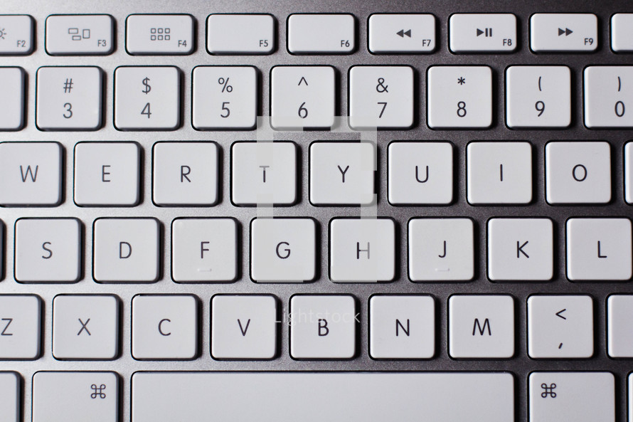 letters on a keyboard 