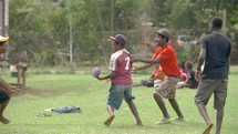 Rugby game in Papua New Guinea 