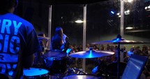 drummer on stage 