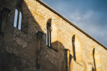 exterior church windows