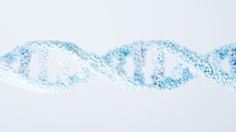 DNA with biological concept, 3d rendering.
