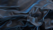 Smooth wave cloth background, 3d rendering.
