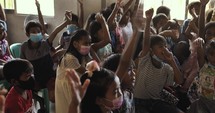 Children in Church in the Philippines