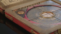vintage compass and navigational aids