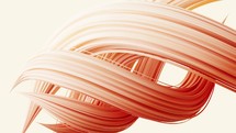 Flowing and twist geometry lines, 3d rendering.
