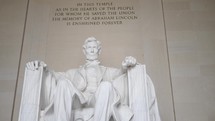Lincoln Memorial statue 