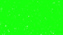 Winter Snow Background, It is snowing, Video overlay on green screen

