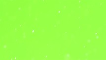 Snow winter overlay, it is snowing in green screen background
