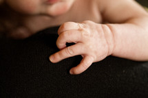 Infant hand