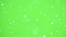 Snowing Snow Green Screen Background Video Overlay