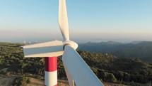 Gondola of a big wind turbine 