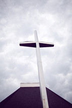 cross on a church 