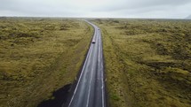 The Empty Roads Aerial view