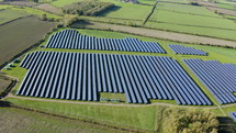 Solar power plant in the UK
